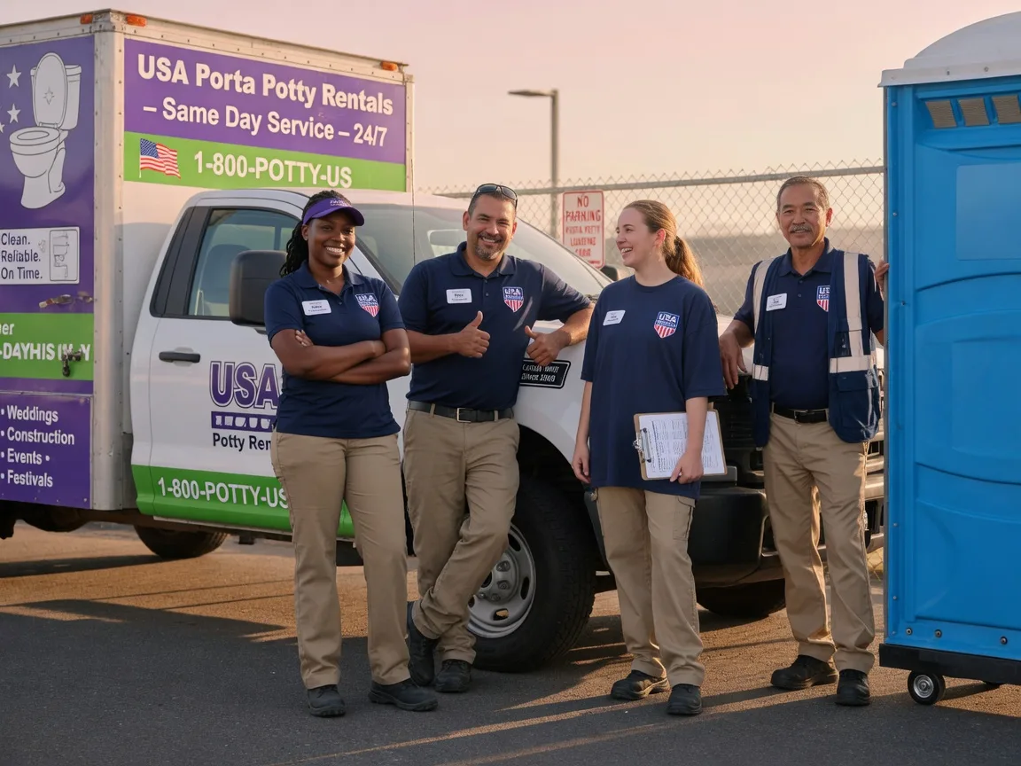 Porta Potty Rental company in West Green, GA